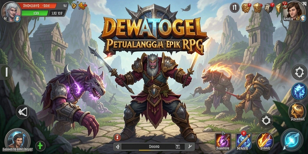 Gameplay seru di DEWATOGEL dengan banyak petualangan RPG.