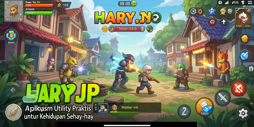 Tampilan aplikasi HARAPJP yang bersih dan mudah digunakan.