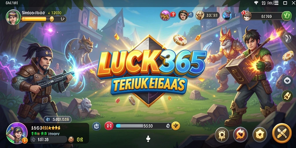 Screenshot gameplay LUCK365 yang menunjukkan pengalaman simulasi menyenangkan.