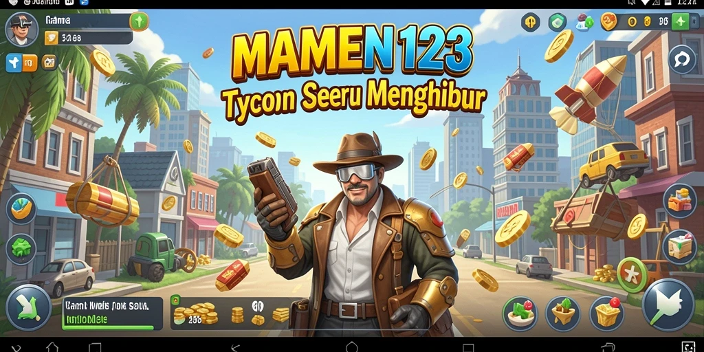 Tampilan gameplay MAMEN123 yang menarik dan dinamis.