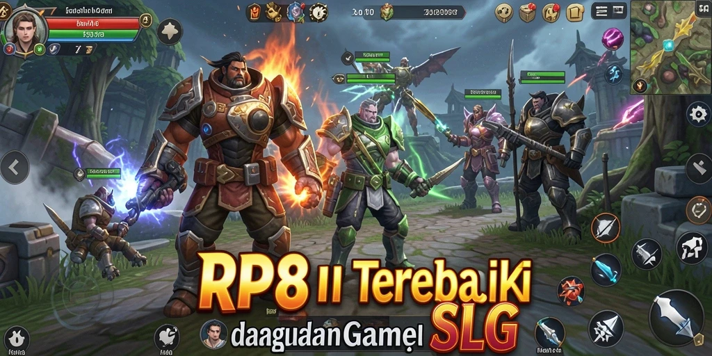 Tampilan gameplay <strong>RP8</strong> yang menarik dan penuh strategi.