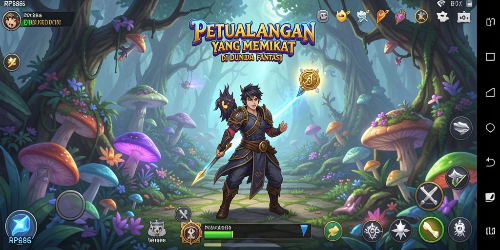 Screenshot menampilkan aksi seru dalam gameplay RP886 yang memikat.