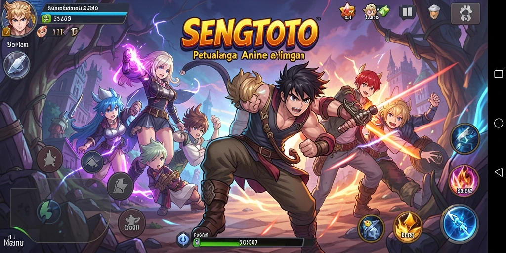 Tampilan gameplay SENGTOTO yang seru dan menegangkan.
